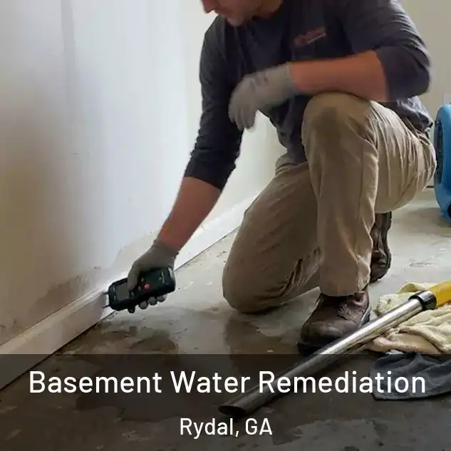  Basement Water Remediation Rydal, GA