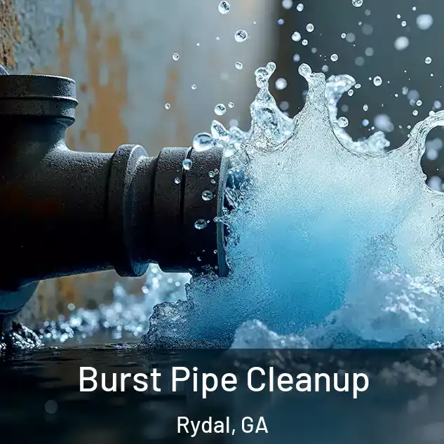  Burst Pipe Cleanup Rydal, GA