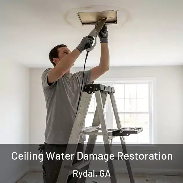  Ceiling Water Damage Restoration Rydal, GA