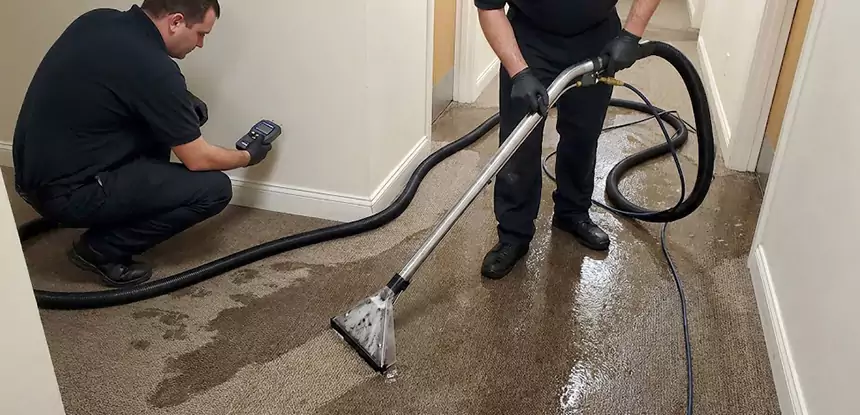 Basement Flooded Carpet Soaked Recovery in Rydal