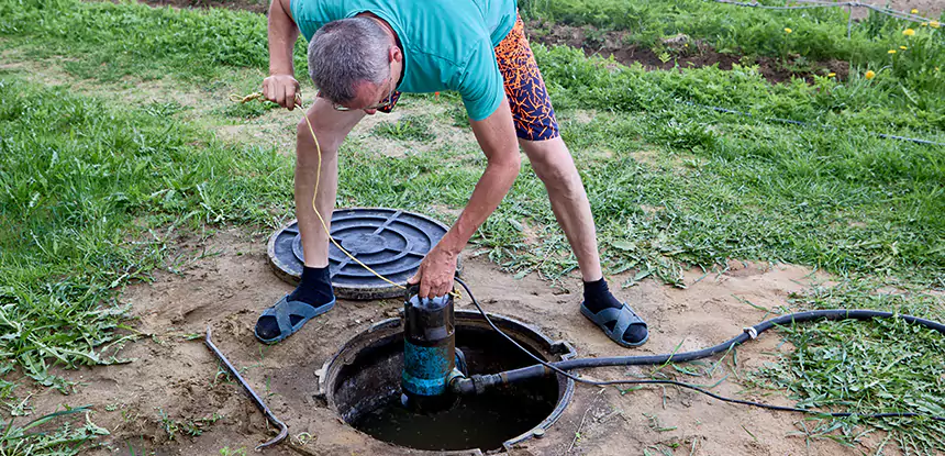 Outdoor Sewage Cleanup in Rydal