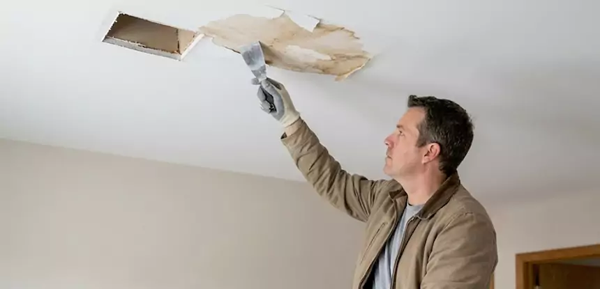 Dry Ceiling After Water Leak in Rydal