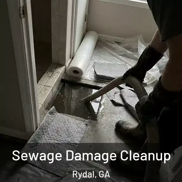  Sewage Damage Cleanup Rydal, GA