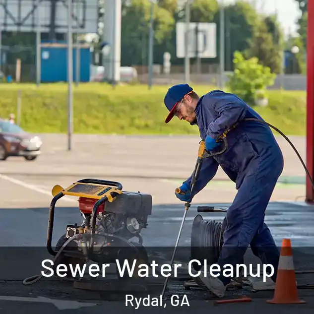  Sewer Water Cleanup Rydal, GA