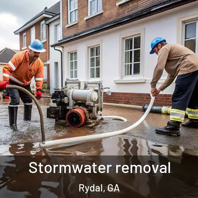  Stormwater removal Rydal, GA